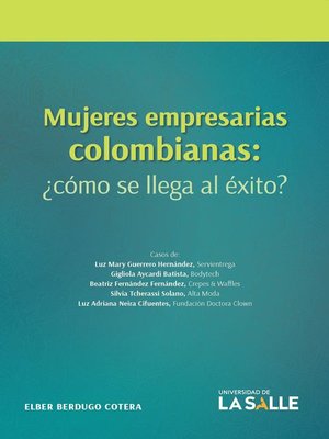 cover image of Mujeres empresarias colombianas